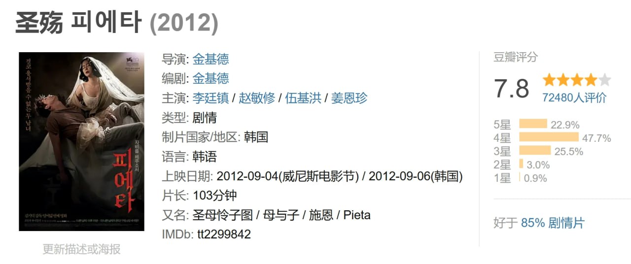 圣殇 피에타 (2012) - 迅雷云盘 资源封面图