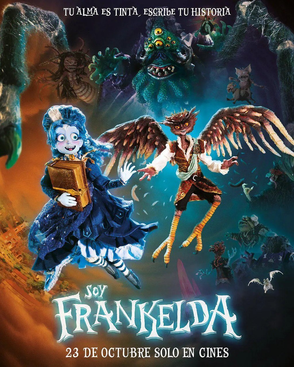 怪诞鬼作家 Soy Frankelda (2025)【4K.HDR10+＆DV】【双版本】【内封简繁】【动画/奇幻】 - 迅雷云盘 资源封面图