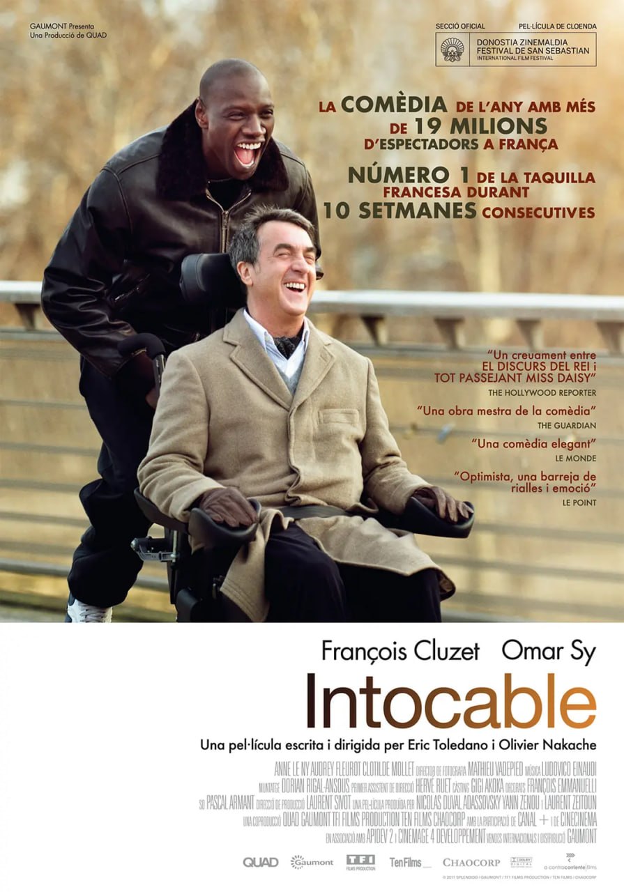 触不可及 Intouchables (2011) 1080p 原盘REMUX 中文字幕 AVC TrueHD 5.1 - 迅雷云盘 资源封面图