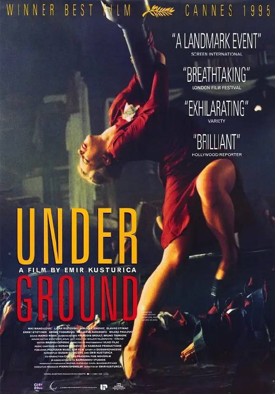 地下 underground 1995 1080p BluRay 豆瓣评分9.2 - 迅雷云盘 资源封面图