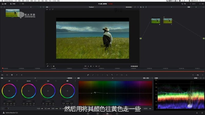 达芬奇调色S1系统专业课程.拍片学院 - 夸克网盘 资源封面图