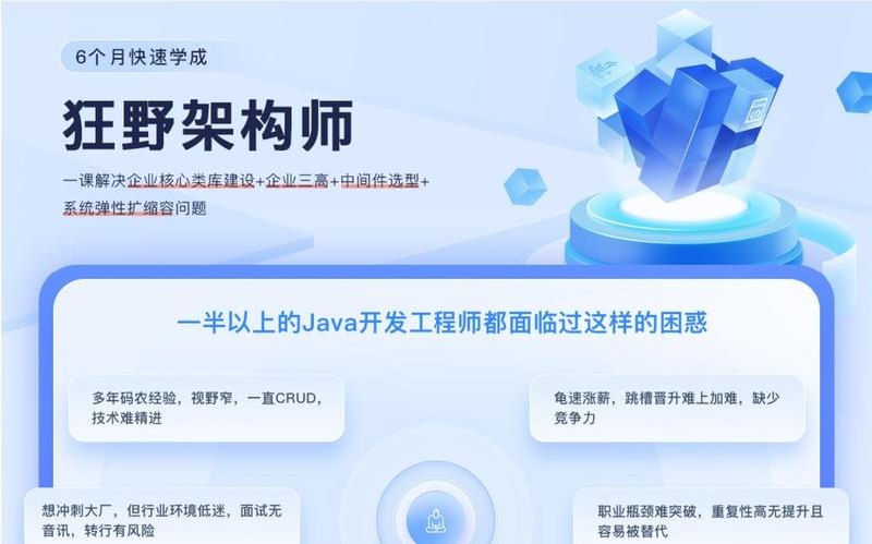 狂野架构师6期 - 夸克网盘 资源封面图