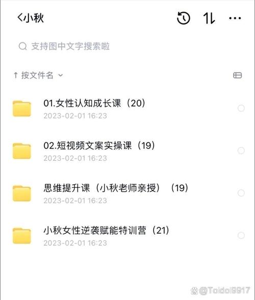 小秋《短视频文案女性认知逆袭课》 - 百度网盘 资源封面图