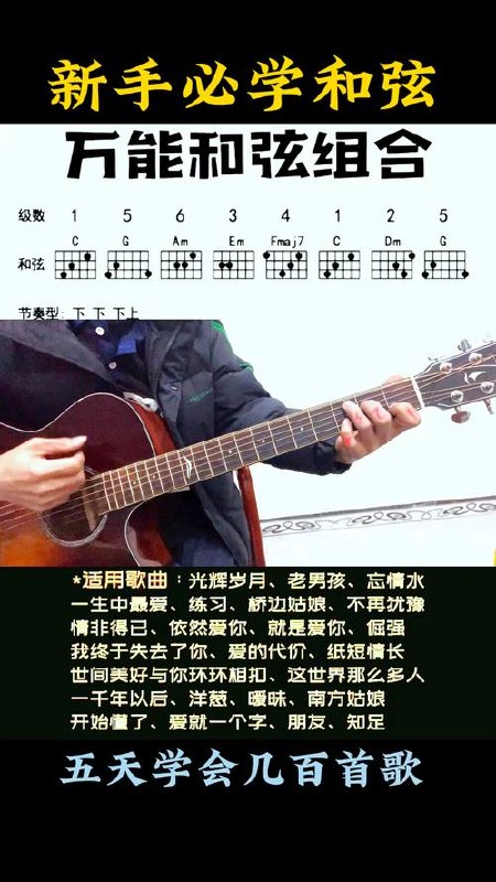 白杨吉他第一期理论视频课程 - 夸克网盘 资源封面图