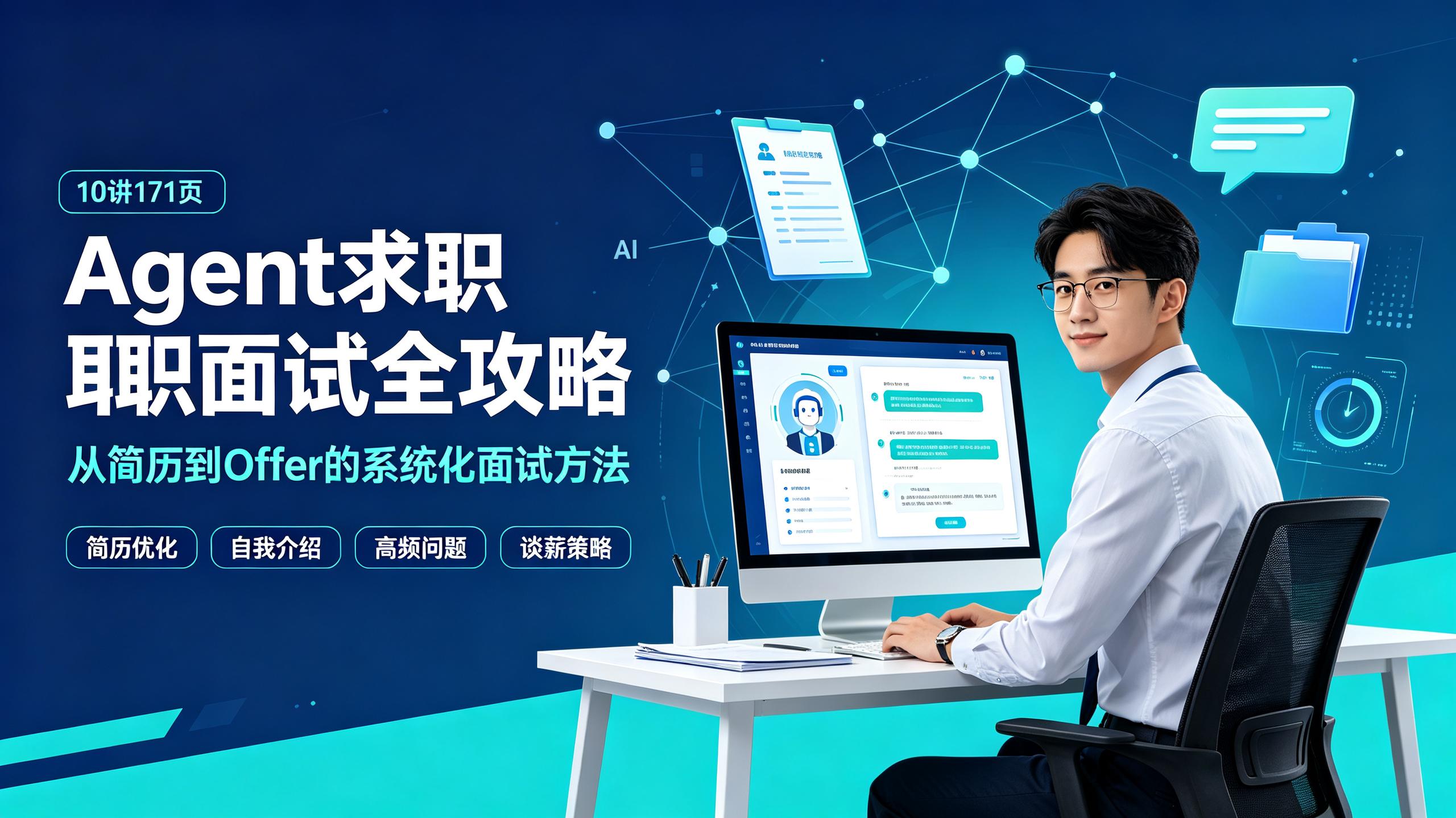 Agent求职面试全攻略（10讲171页） - 夸克网盘 资源封面图