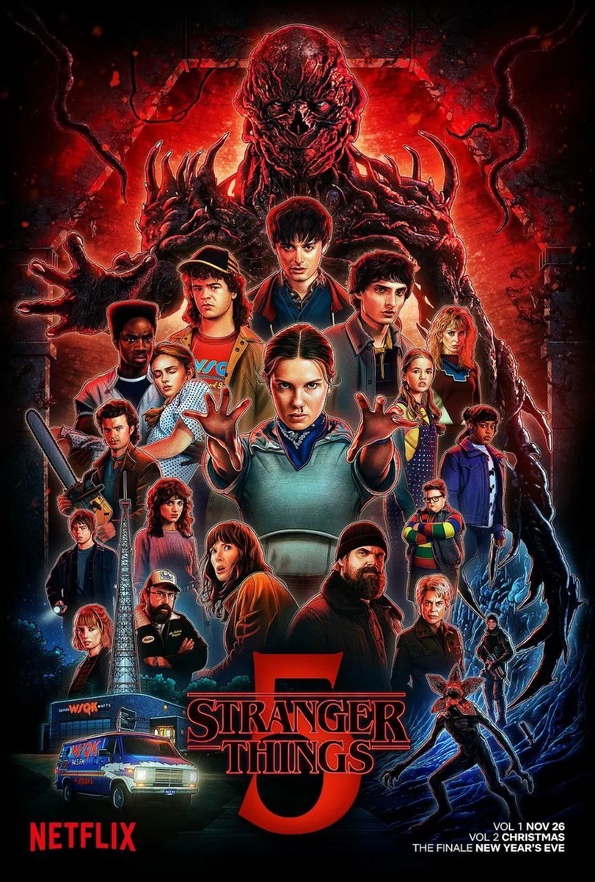 怪奇物语 第五季 怪奇物语5 怪奇物语最终季（2025）【NF.1080p】【内嵌简中】【全8集 已完结】【科幻/悬疑/惊悚】 - 迅雷云盘 资源封面图