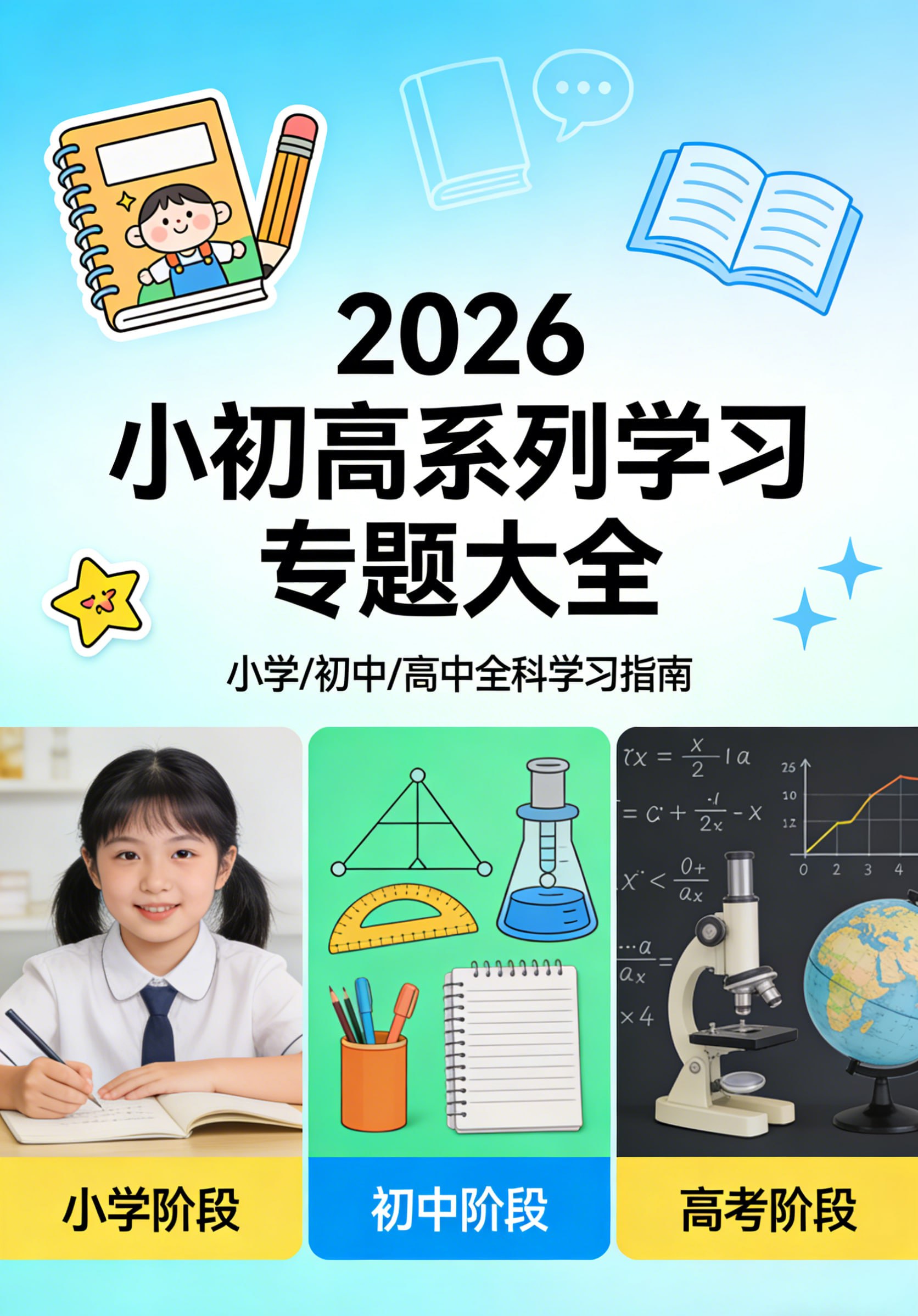 【2.16TB】2026小初高系列学习专题大全 - 夸克网盘 资源封面图