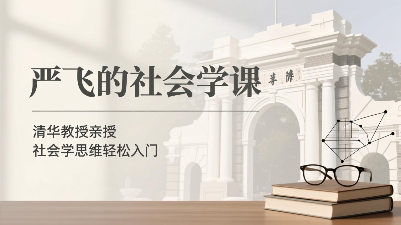 严飞·严飞的社会学课 - 夸克网盘 资源封面图