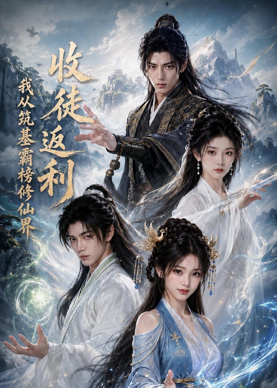 058320-收｜徒｜返｜利｜，｜我｜从｜筑｜基｜霸｜榜｜修｜仙｜界｜ (65集) AI短剧 - 夸克网盘 资源封面图