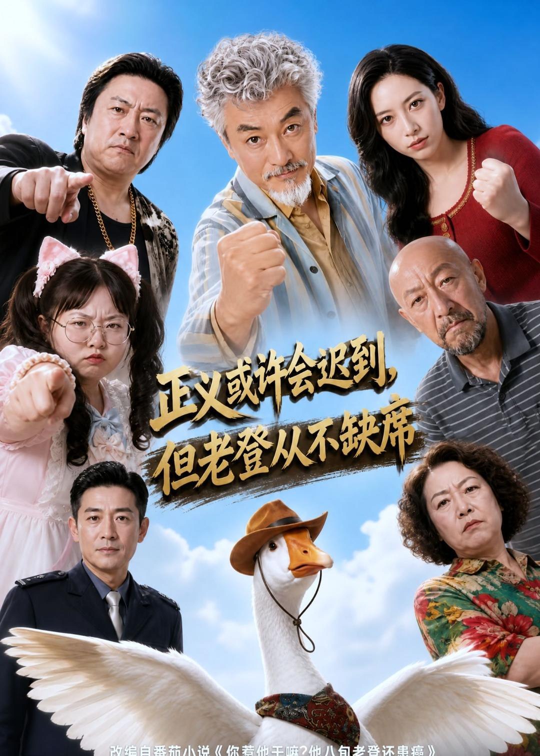 058330-正｜义｜或｜许｜会｜迟｜到｜，｜但｜老｜爸｜从｜不｜缺｜席｜ (70集) AI短剧 - 夸克网盘 资源封面图