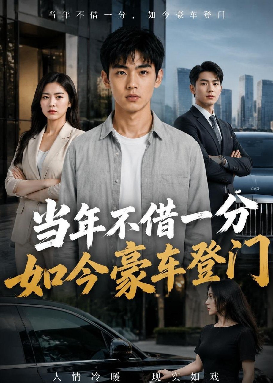 058335-当｜年｜不｜借｜一｜分｜，｜如｜今｜豪｜车｜登｜门｜ (40集) AI短剧 - 夸克网盘 资源封面图
