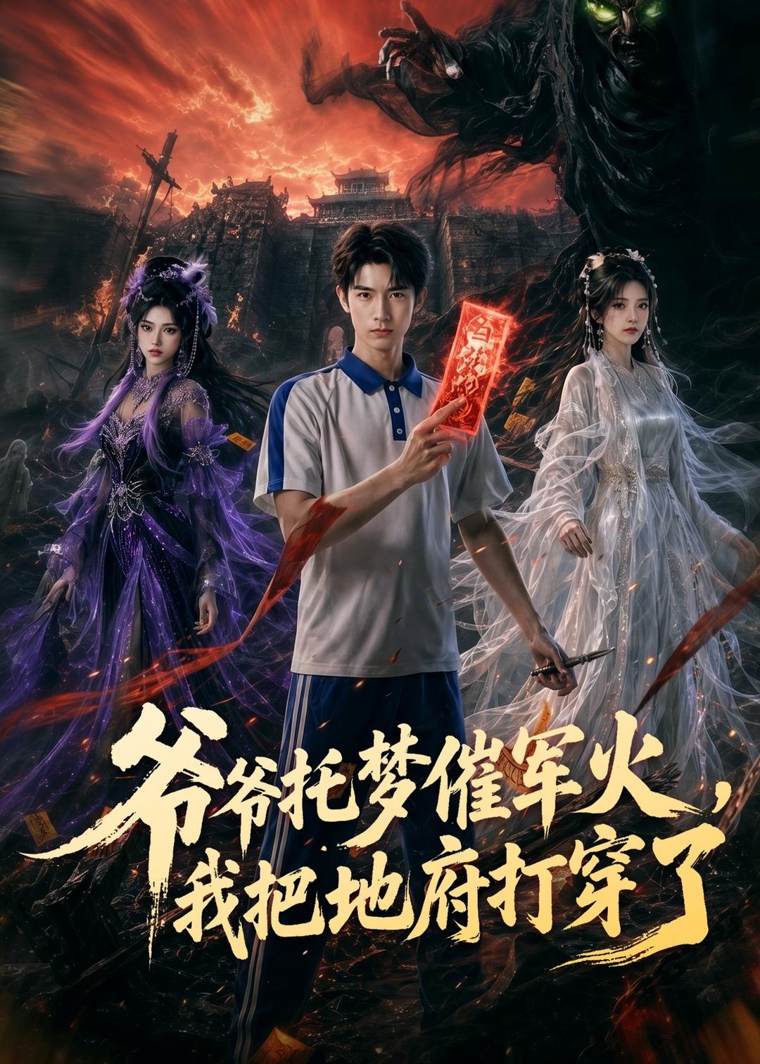 058685-爷｜爷｜托｜梦｜催｜军｜火｜，｜我｜把｜地｜府｜打｜穿｜了｜ (71集) AI短剧 - 夸克网盘 资源封面图