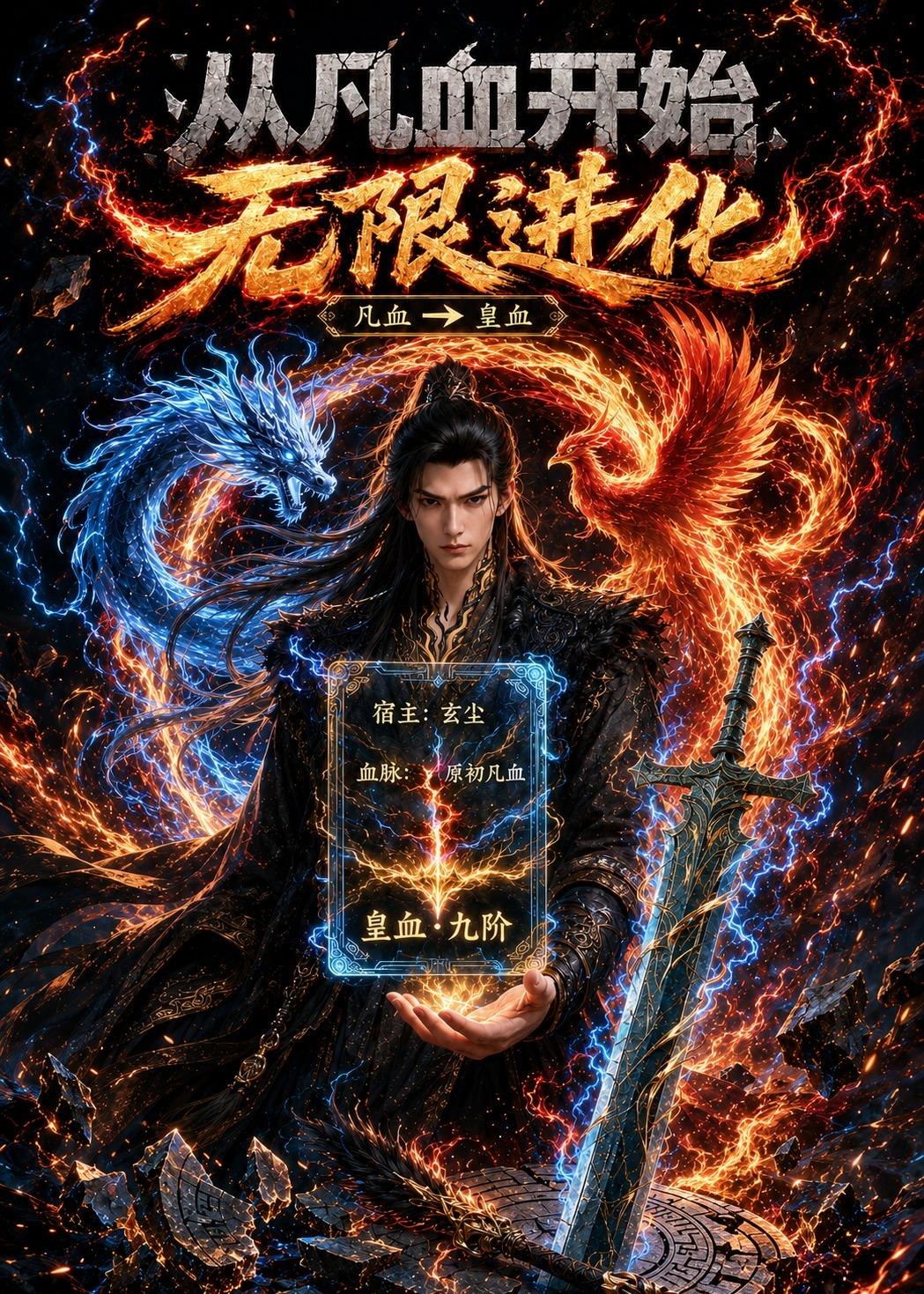 059021-从｜凡｜血｜开｜始｜无｜限｜进｜化｜ (55集) AI短剧 - 夸克网盘 资源封面图