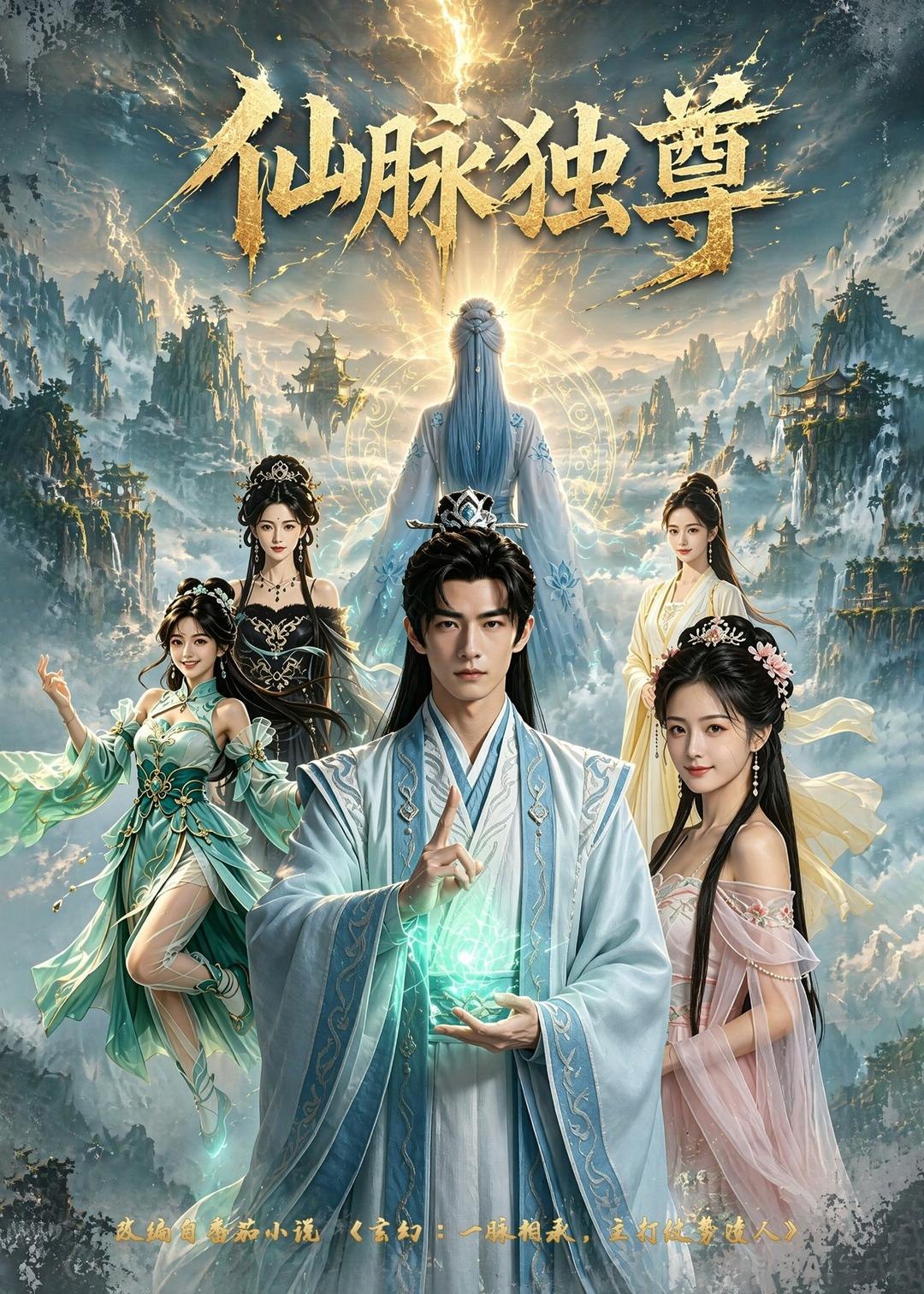 059722-仙｜脉｜独｜尊｜ (93集) AI短剧 - 夸克网盘 资源封面图