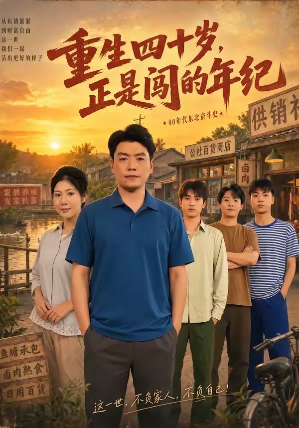 059857-重｜生｜四｜十｜岁｜，｜正｜是｜闯｜的｜年｜纪｜ (80集) 杨阳&汪天予 - 夸克网盘 资源封面图