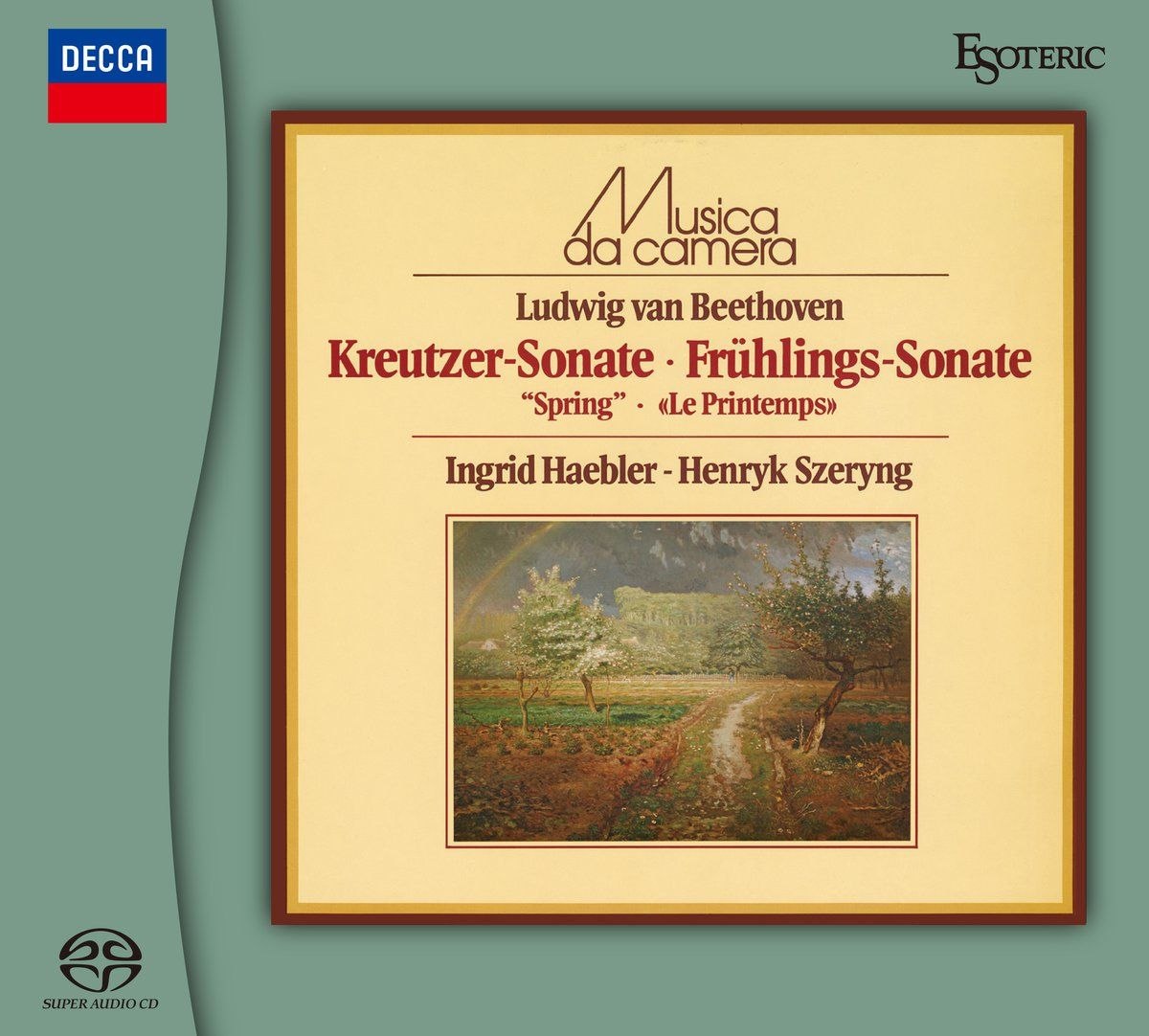 ESSD-90324 Beethoven - Violin Sonatas Nos. 5 'Spring', 4 & 9 'Kreutzer' - Ingrid Haebler, Henryk Szeryng (2026) [SACD] - 夸克网盘 资源封面图