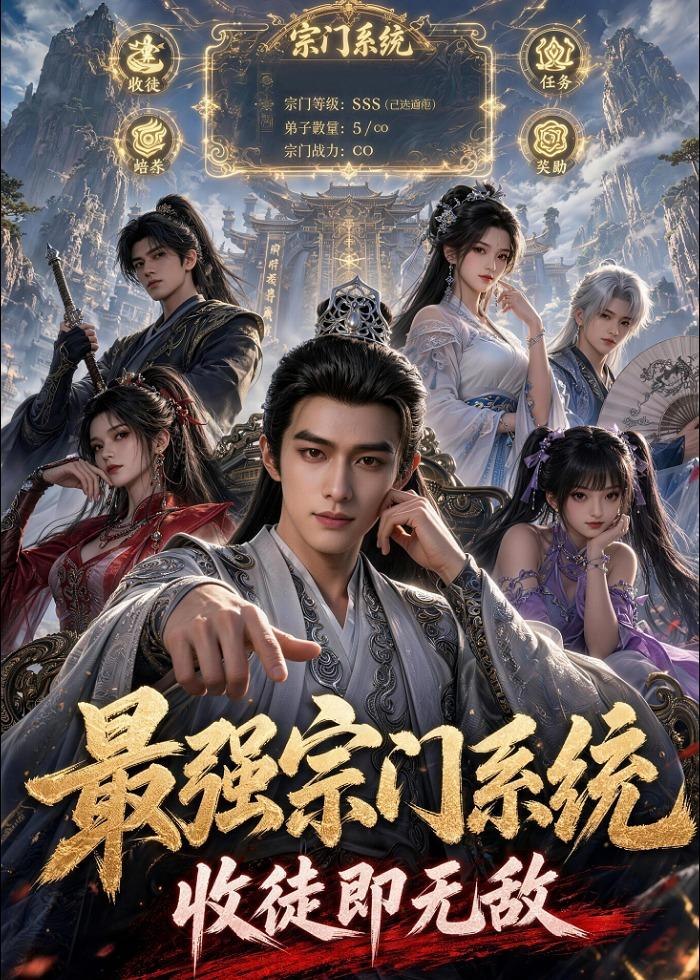 059914-最｜强｜宗｜门｜系｜统｜，｜收｜徒｜即｜无｜敌｜ (62集) 动漫 - 夸克网盘 资源封面图