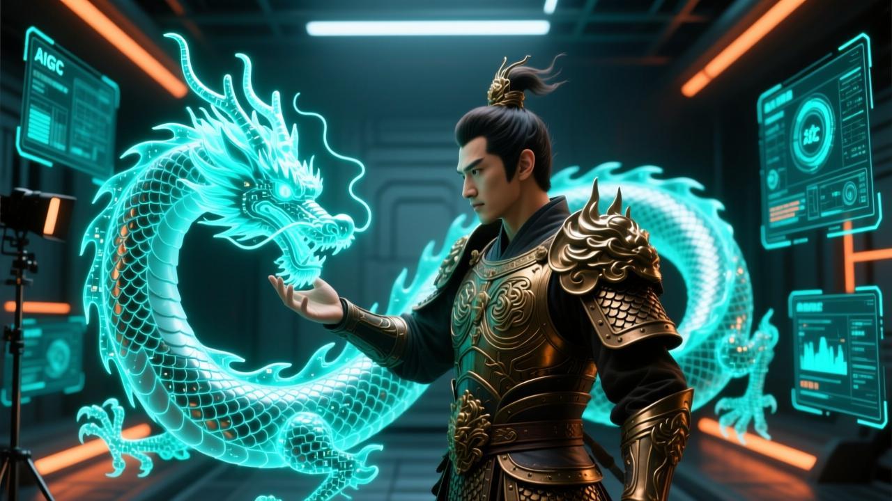云驿-AIGC精品仿真人剧豢龙人全流程制作解析 - 夸克网盘 资源封面图