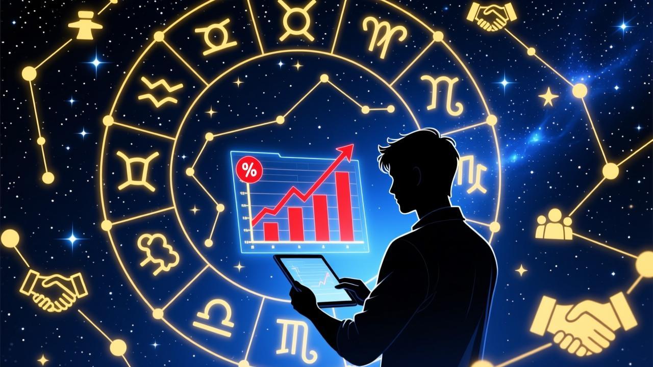 星座性格解析视频实操课，可撸伙伴计划+分成收益 - 夸克网盘 资源封面图