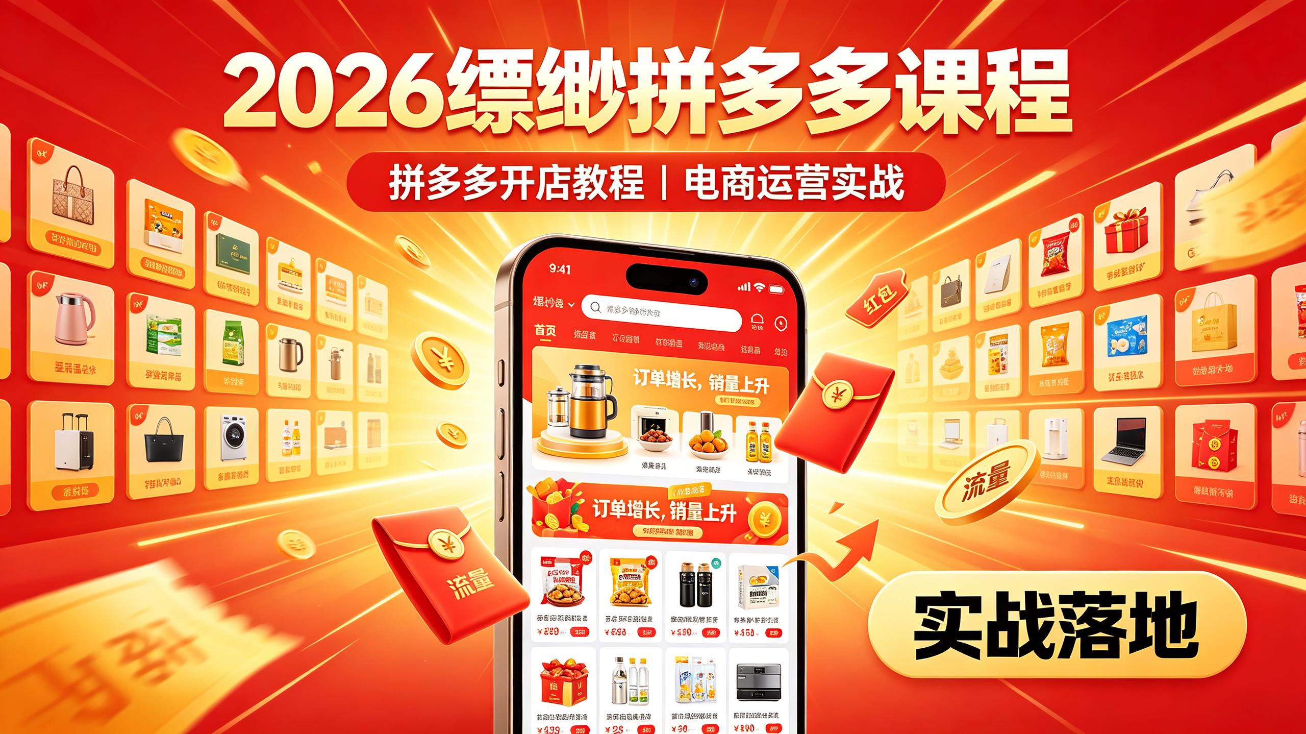 2026缥缈拼多多课程 - 夸克网盘 资源封面图