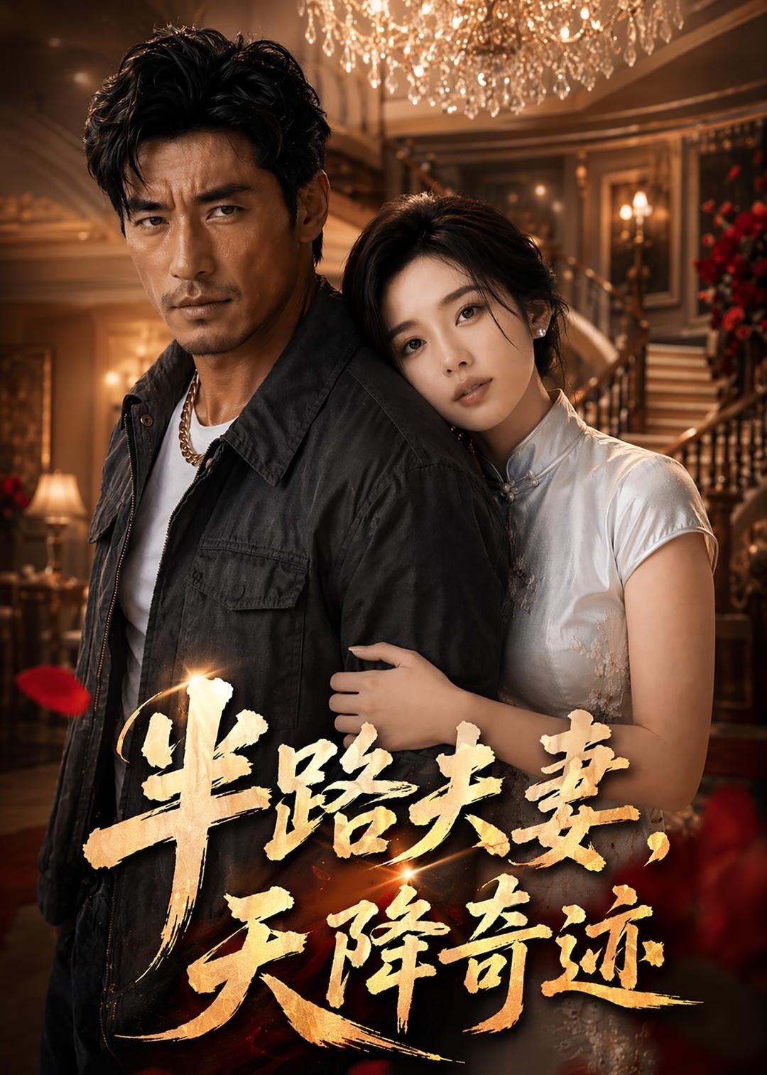 062635-半｜路｜夫｜妻｜，｜天｜降｜奇｜迹｜ (50集) AI短剧 - 夸克网盘 资源封面图